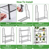 3 Tier Plant Stand Shelf Flower Pot Holder Display Rack 88LBS Utility Storage Organizer
