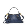 Senior sense of niche light luxury ostrich grain handbag female new fashion hundred temperament shoulder crossbody bag