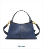 Senior sense of niche light luxury ostrich grain handbag female new fashion hundred temperament shoulder crossbody bag