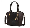 MKF Collection Kristal M Signature Tote Bag by Mia k