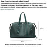 New peacock green travel bag large-capacity leisure bag female fashionable versatile shoulder crossbody commuter bag