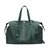 New peacock green travel bag large-capacity leisure bag female fashionable versatile shoulder crossbody commuter bag