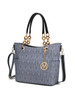 MKF Collection Kissaten Milan M Signature Tote Handbag by Mia k