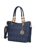 MKF Collection Kissaten Milan M Signature Tote Handbag by Mia k
