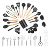 50 PCS Kitchen Cooking Utensils Set Silicone Spatula Spoon Tools Heat Resistant