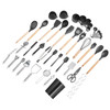 50 PCS Kitchen Cooking Utensils Set Silicone Spatula Spoon Tools Heat Resistant
