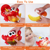 Frog Musical Bubble Bath Maker Baby Bath Toys for Bathtubs Toddler Bubble Machine for Bath Fun