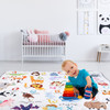 50x50IN Baby Play Mat Non-Slip Baby Crawling Mat Foldable Playpen Mat Machine Washable for Newborns Infants Babies Toddlers