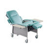 VEVOR Geri Chair Recliner 4-Position Reclining Geri Chair with Trays & 4 Wheels