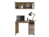Aramis Office Set, Two Drawers, Wall Cabinet, Single Door Cabinet, Two Shelves