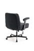 Criss Cross Chair with Wheels and Flip Arms-Comfy Fabric Cross Legged Office Chair with Thick Cushion&Wide Seat, Adjustable Swivel Desk Chair for Home Office, Apartment, Bedroom