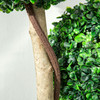 HOMCOM 3ft Artificial Boxwood Topiary Tree in Pot Indoor Outdoor Decor for Home Office Living Room
