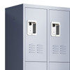12 Door 72"H Metal Lockers With Lock for Employees,Storage Locker Cabinet for Home Gym Office School Garage,Gray