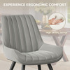 2-piece or 4-piece dining chair sets, suitable for use in dining rooms, living rooms and offices