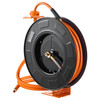 VEVOR Retractable Air Hose Reel 3/8 IN x 100 FT Rubber Air Hose Reel Max 300 PSI