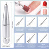 Electric Nail Drill, Portable Nail Drill 45000 RPM, Rechargeable Electric Nail File Kit, Cordless Electric Nail File for Acrylic, Manicure and Pedicure - Salon and Home Use
