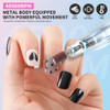 Electric Nail Drill, Portable Nail Drill 45000 RPM, Rechargeable Electric Nail File Kit, Cordless Electric Nail File for Acrylic, Manicure and Pedicure - Salon and Home Use