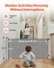 Retractable Baby Gate, Extends to 56.3 inch Wide, 31.3 inch Tall, with Security Lock, Easy to Use, Walk Through Without Tripping, Mesh Dog Gate for Stairs, Hallways, Indoor/Outdoor, Gray Retractable Baby Gate, Extends to 56.3 inch Wide, 31.3 inch Tall, with Security Lock, Easy to Use, Walk Through Without Tripping, Mesh Dog Gate for Stairs, Hallways, Indoor/Outdoor, Gray