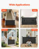 Retractable Baby Gate, Extends to 56.3 inch Wide, 31.3 inch Tall, with Security Lock, Easy to Use, Walk Through Without Tripping, Mesh Dog Gate for Stairs, Hallways, Indoor/Outdoor, Black Retractable Baby Gate, Extends to 56.3 inch Wide, 31.3 inch Tall, with Security Lock, Easy to Use, Walk Through Without Tripping, Mesh Dog Gate for Stairs, Hallways, Indoor/Outdoor, Black