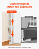 Retractable Baby Gate, Extends to 56.3 inch Wide, 31.3 inch Tall, with Security Lock, Easy to Use, Walk Through Without Tripping, Mesh Dog Gate for Stairs, Hallways, Indoor/Outdoor, White Retractable Baby Gate, Extends to 56.3 inch Wide, 31.3 inch Tall, with Security Lock, Easy to Use, Walk Through Without Tripping, Mesh Dog Gate for Stairs, Hallways, Indoor/Outdoor, White