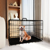 Dog Crate, 36 Inch Medium Dog Cage with Divider and Plastic Leak-Proof Pan Tray, Double Door Folding Metal Wire Cage for Indoor, Outdoor, and Travel, Made in Vietnam Dog Crate, 36 Inch Medium Dog Cage with Divider and Plastic Leak-Proof Pan Tray, Double Door Folding Metal Wire Cage for Indoor, Outdoor, and Travel, Made in Vietnam