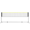 VEVOR Badminton Net, Height Adjustable Volleyball Net, 14ft Wide Foldable Pickleball Net, Portable Easy Setup Tennis Net Set with Poles, Stand and Carry Bag, for Kids Backyard Game Indoor Outdoor Use
