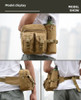 Camouflage Fishing Multifunctional, Lua Water Bottle Bag, Worker Waist Pack, Sports Outdoor Tactical Men's Waist Packs