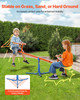 VEVOR Kids Seesaw 100 lbs Capacity 360 Degrees Rotating Teeter Totter Aged 3+