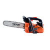 VEVOR 25.4CC 12" Gasoline Chainsaw Powered Wood Cutting Engine Gas Chain Saw