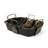 2-Piece Roaster with Rack - Black