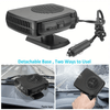 12V DC Car Auto Portable Defroster Demister Electric Heater Heating Cooling Fan