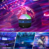 Aurora Starry Sky Projector: Blending Dreamy Aurora with Glittering Stars, 360° Rotating Projection -Immersive Romantic Atmosphere Creator for Bedrooms