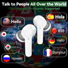 Translator Earbuds 144 Languages Real Time Online OffLine Translation Earphones