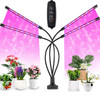 Grow Lights for Indoor Plants, iMounTEK 80W 80 LEDs Plant Lights with Red Blue Full Spectrum 10 Dimmable Level