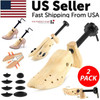 2-Way Wooden Adjustable Shoe Stretcher Expander Men Women Boot Size US 5-13