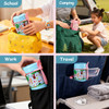Insulated Lunch Boxes, Insulated lunch box for kids, Double Wall Vacuum Insulation & Exquisite 3D Pattern Design, For School Or Office, Christmas Gift, 10oz (300ml)