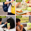 Insulated Lunch Boxes, Insulated lunch box for kids, Double Wall Vacuum Insulation & Exquisite 3D Pattern Design, For School Or Office, Christmas Gift, 10oz (300ml)