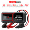 S ZEVZO Car Battery Jump Starter, 5000A Jump Starter Battery Pack for Up to 10.0L Gas and 8.0L Diesel Engines, 12V Portable Jump Box with LCD Display, Jumper Cables