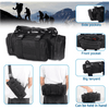 Universal Tactical Vehicle Back Seat Organizer with 3 Detachable Pouches