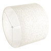 Drum Lamp Shade 2 Set 13 x 13 x 10 inches Medium Round Lampshade (Light Linen)