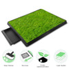 Dog Potty Training Artificial Grass Pad Pet Cat Toilet Trainer Mat Puppy Loo Tray Turf For Small Medium Dogs Indoor Outdoor Use