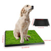 Dog Potty Training Artificial Grass Pad Pet Cat Toilet Trainer Mat Puppy Loo Tray Turf For Small Medium Dogs Indoor Outdoor Use