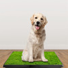 Dog Potty Training Artificial Grass Pad Pet Cat Toilet Trainer Mat Puppy Loo Tray Turf For Small Medium Dogs Indoor Outdoor Use