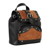 Melanie Brown Leather Mini Backpack