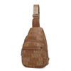 MKF Collection Helaena M Logo Printed Vegan Leather Women Sling Bag by Mia K