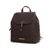 MKF Collection Laura Vegan Leather Backpack by Mia K