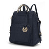 MKF Collection Torra Milan Signature Trendy Backpack by Mia k