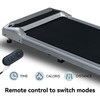 2.5HP Under Desk Treadmill, Portable Walking Pad for Home & Office, Compact Running & Walking Machine with Remote Control, LED Display, Silver