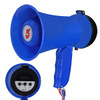 5Core Megaphone 15W Bull Horn Kids PA Speaker w 400 Yards Range Siren Lightweight Loud Mini Megafono