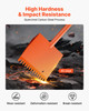 VEVOR Shingle Shovel 4 Pack, D-Grip Handle Shingle Roof Ripper, High Hardness 45# Steel & Lightweight Easy Tearing Off Roofing & Nails Tool, ideal for Commercial and Residential Use,Orange